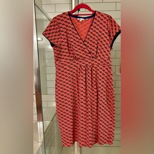 Boden Umbrella Print Dress, Size 14